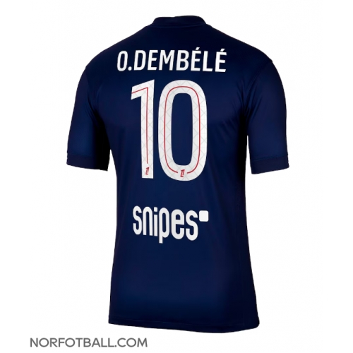 Billige Fotballdrakt Paris Saint-Germain Ousmane Dembele #10 Replika Hjemmedrakt 2025-26 Kortermet Billige Fotballdrakt Paris Saint-Germain Ousmane Dembele #10 Replika Hjemmedrakt 2025-26 Kortermet